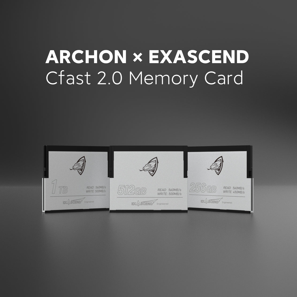 Exascend Archon CFast 2.0 Memory Card [RED Approved] for RED Komodo